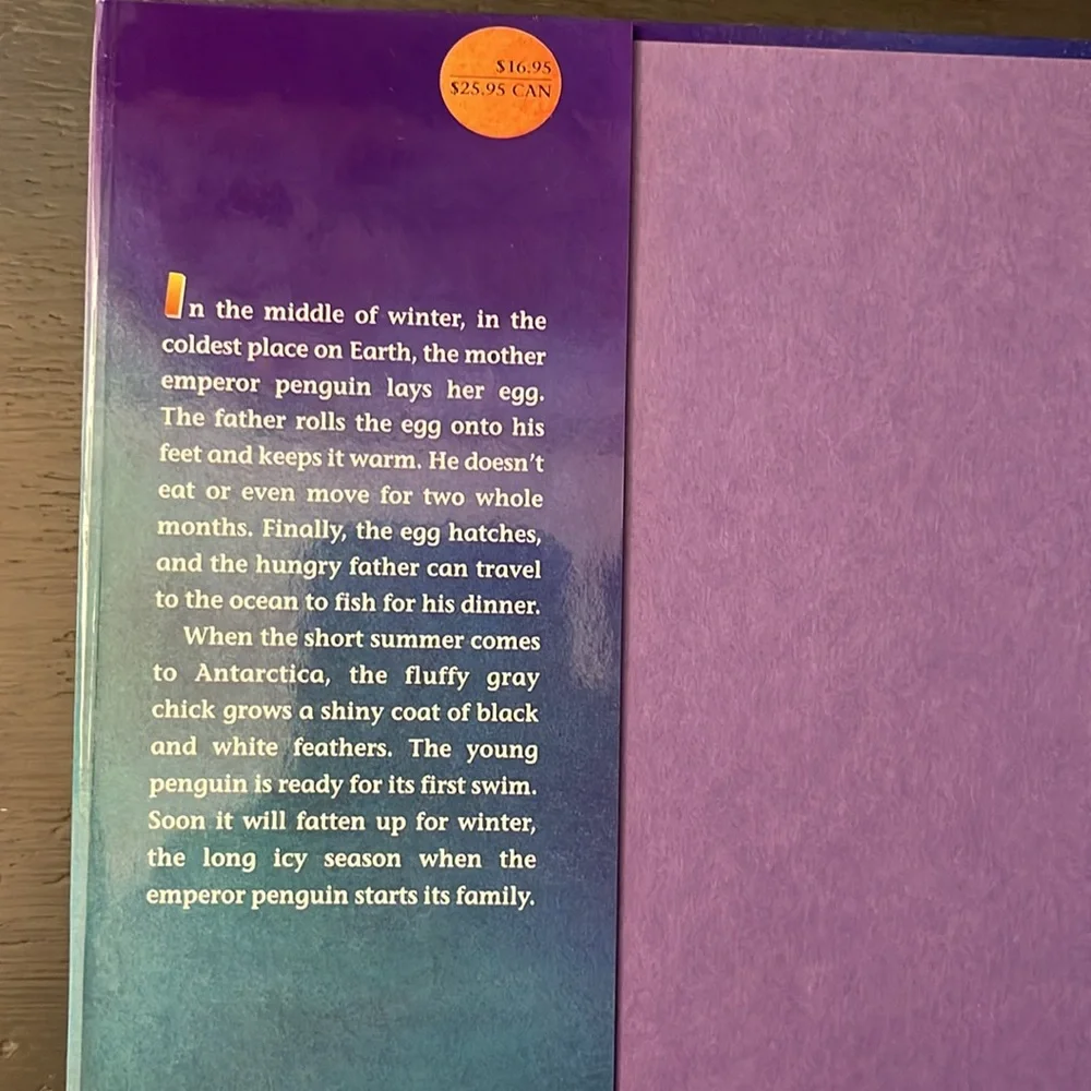 The Emperor Lays an Egg By Brenda Z. Guiberson Children’s Picture Books EUC